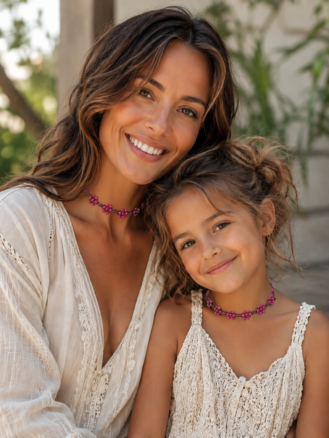 Wildflower Choker Necklace - Large