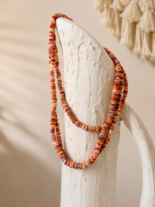 Rainbow Shell Necklace