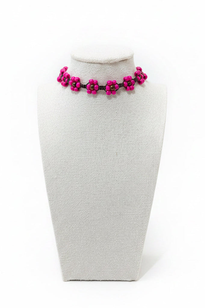 Wildflower Choker Necklace - Large