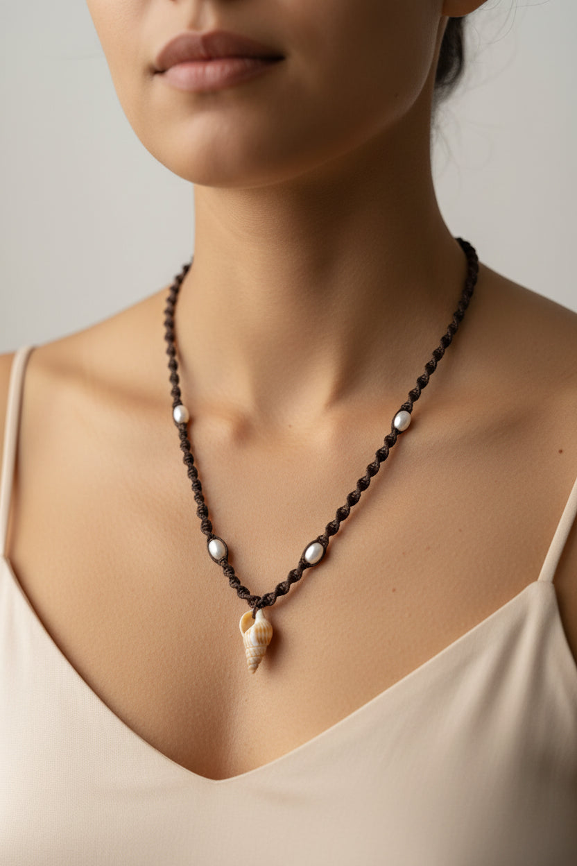 Twisted Shell Necklace