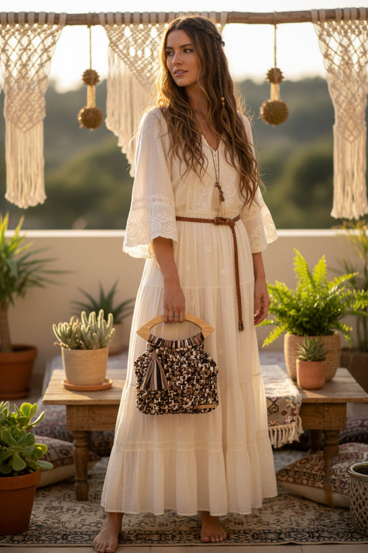 The 'Kelsea' Handbag - Mocha