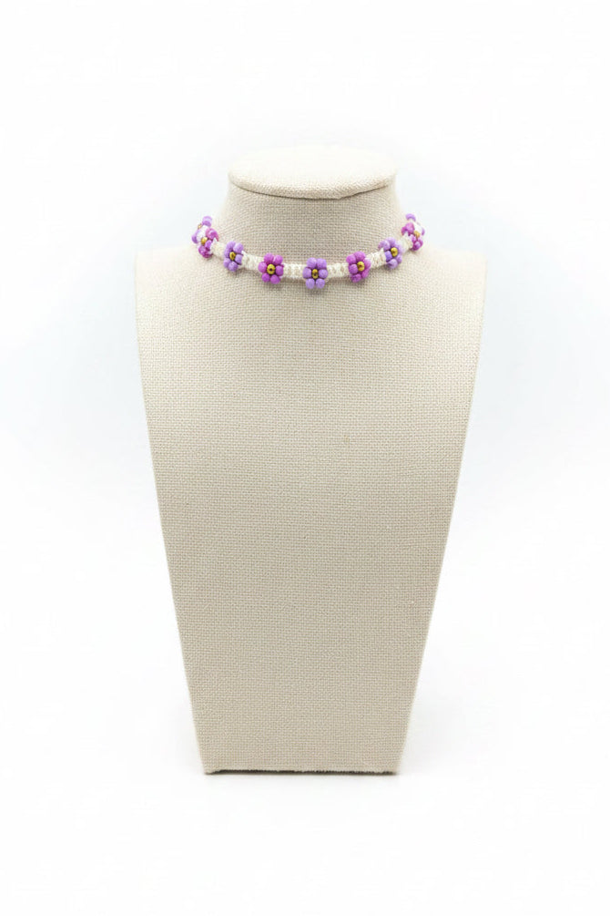 Wildflower Choker Necklace - Small