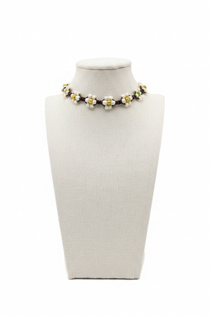 Wildflower Choker Necklace - Large