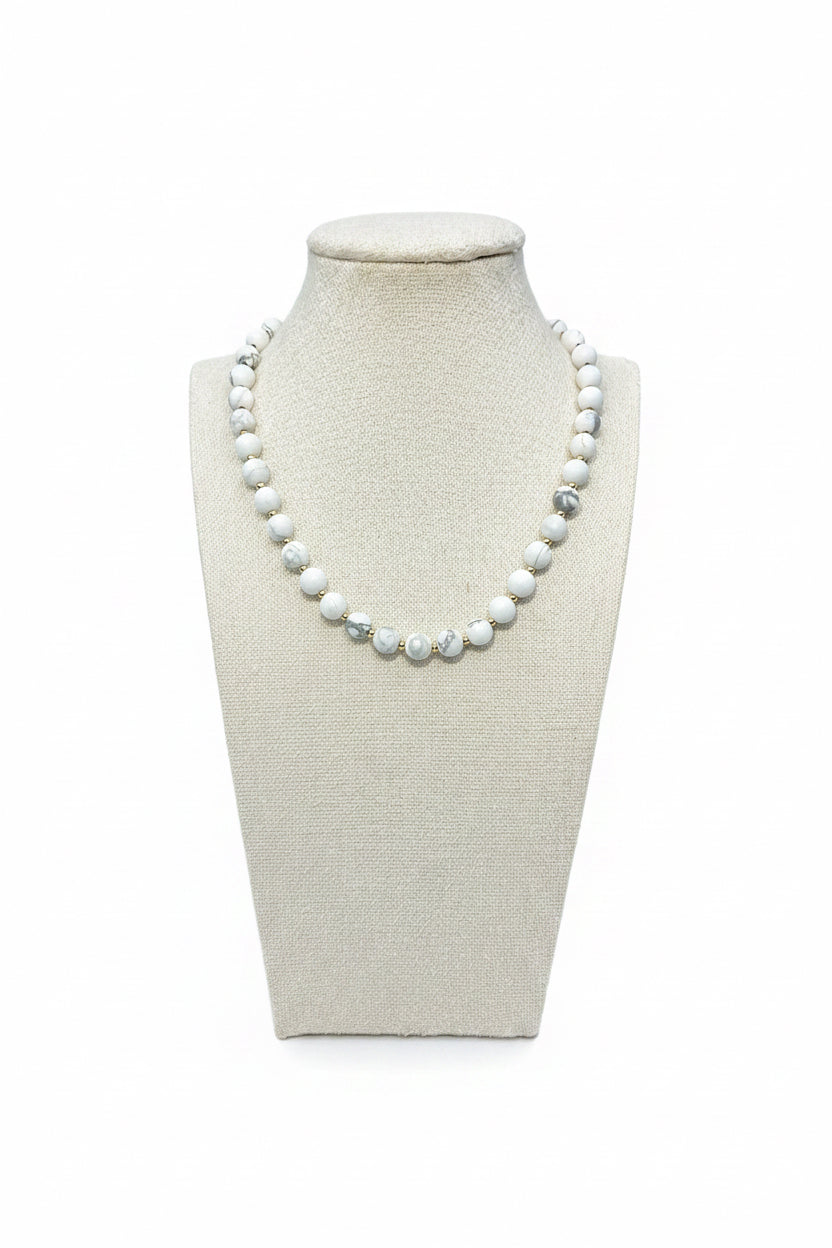 The Eclipse - White Marble (4mm)