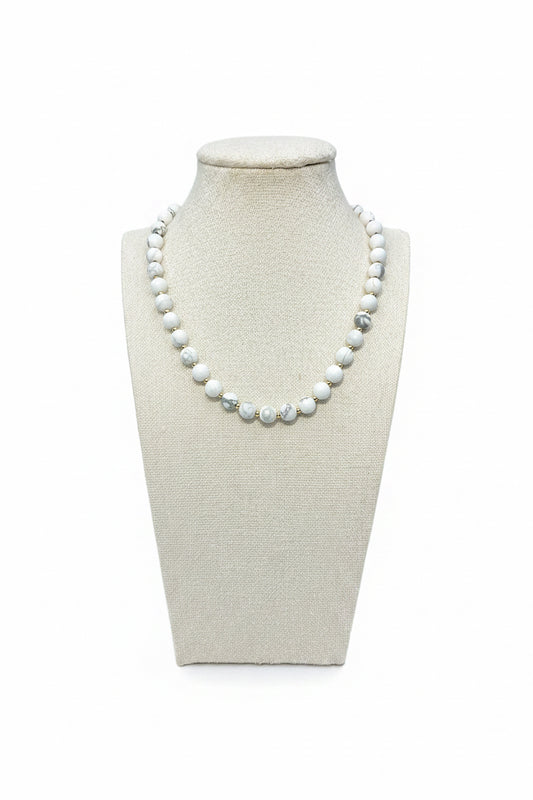 The Eclipse - White Marble (4mm)