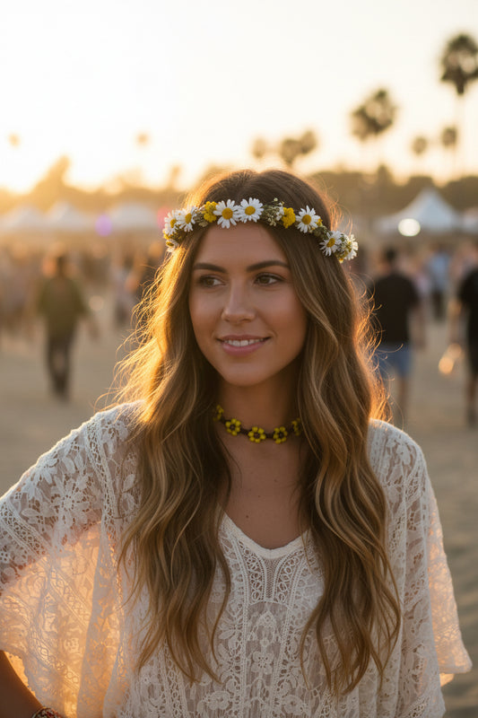 Wildflower Choker Necklace - Large