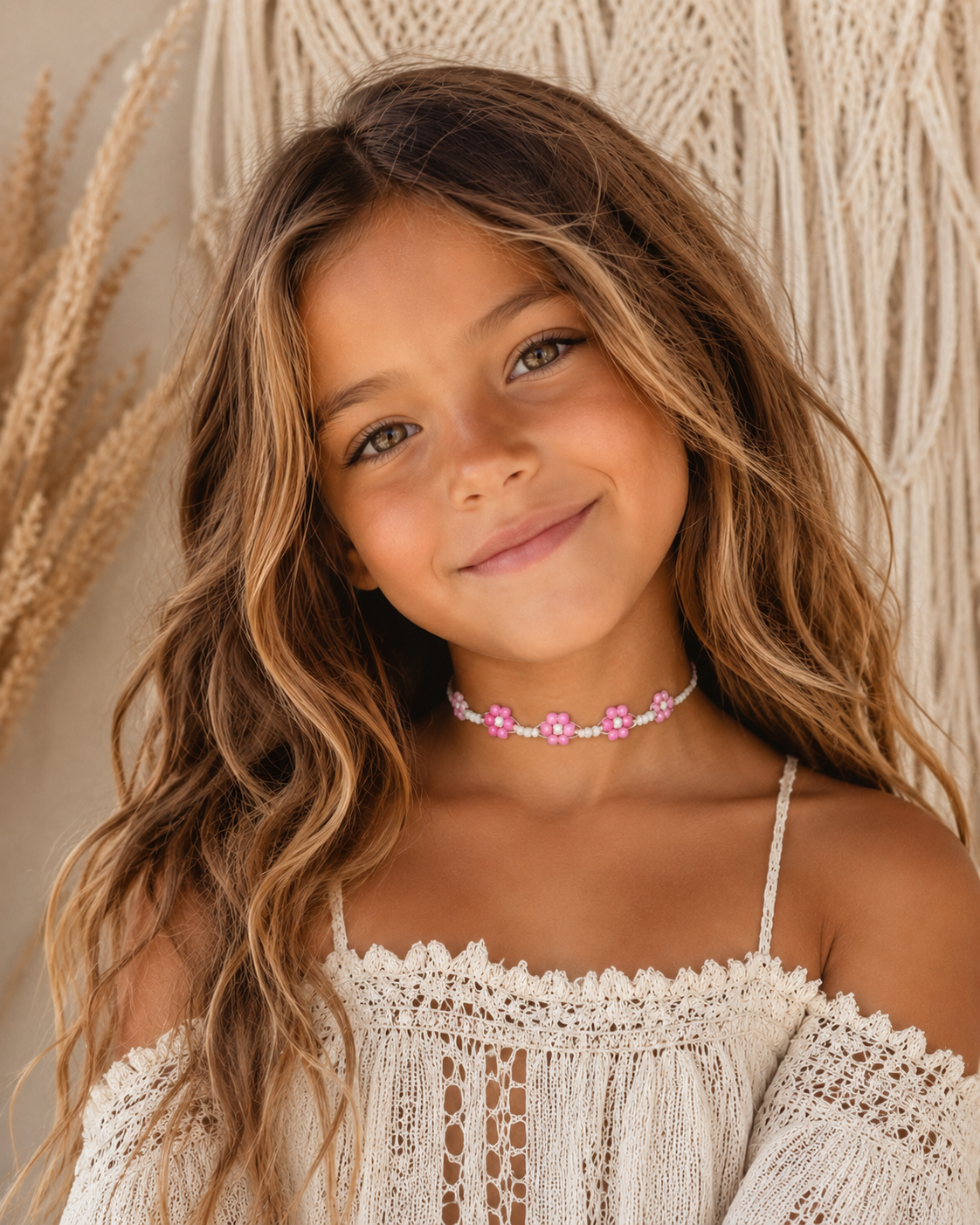 Wildflower Choker Necklace - Small